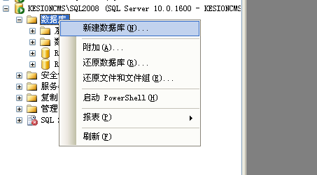 基于Kesion .NET版 软件产品3.0 手工还原数据库图文说明